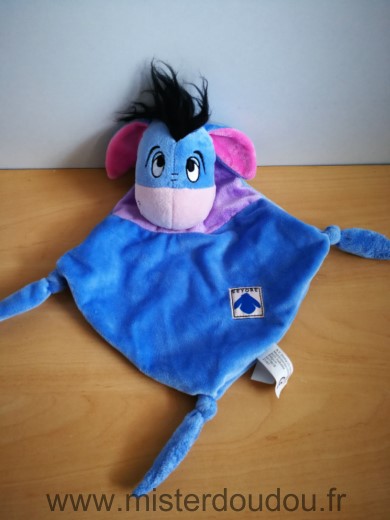 Doudou Ane Eeyore Bleu mauve 