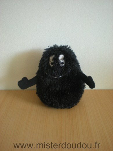 Doudou Barbapapa Barbapapa Barbouille noir 