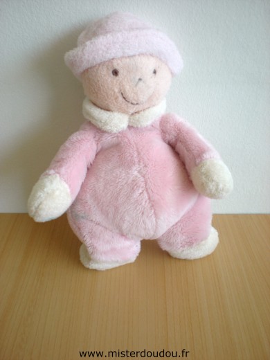 Doudou Bonhomme Cmp Rose 