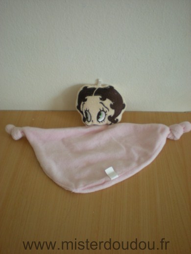 Doudou Bonhomme - marque non connue - Betty boop rose 