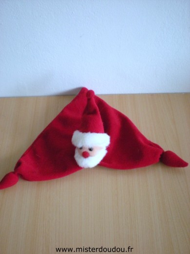 Doudou Bonhomme 0 Pere noel rouge 