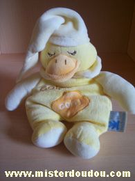 Doudou Canard Cmp Jaune Eveil et tendresse

brodé 