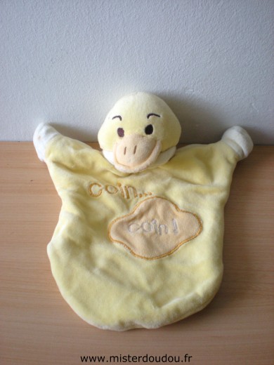 Doudou Canard Cmp Jaune 'coin coin