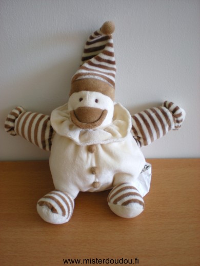 Doudou Canard - Marque non connue - Ecru marron 
