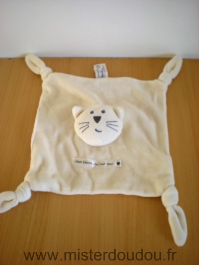 Doudou Chat Bout chou Ecru mon doudou by bout chou 