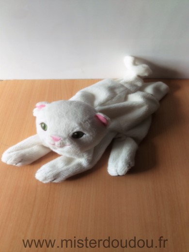 Doudou Chat Ikéa Blanc 