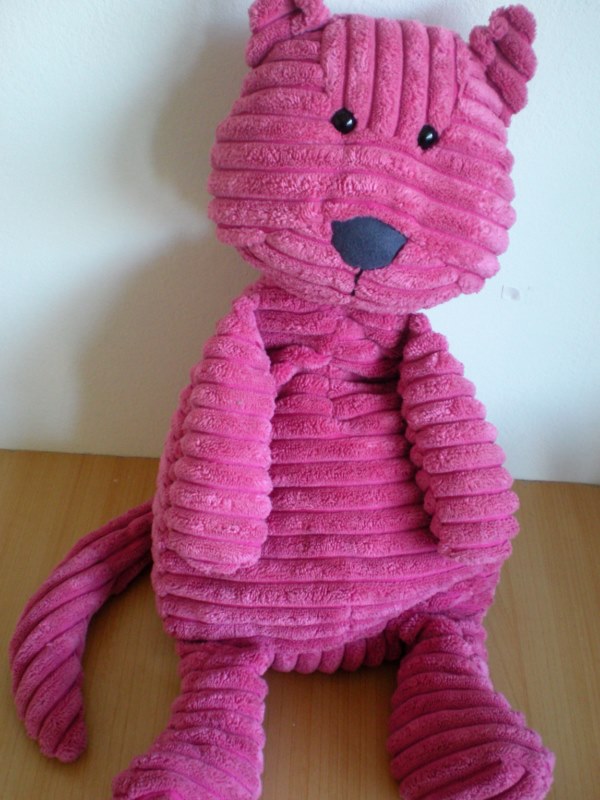Doudou Chat Jellycat Rose 