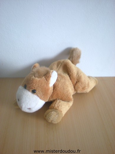 Doudou Cheval 0 Marron 
