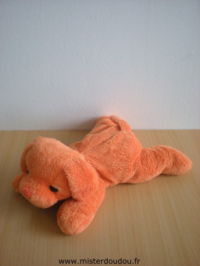 Doudou Chien 0 Orange 