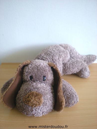 Doudou Chien Ajena Marron 