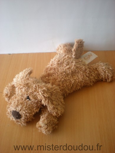 Doudou Chien Baby nat Beige 