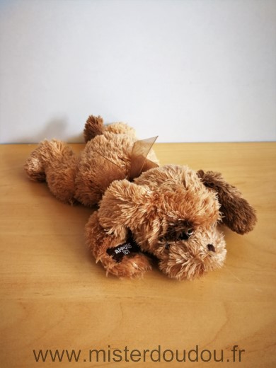 Doudou Chien Cobico Marron 