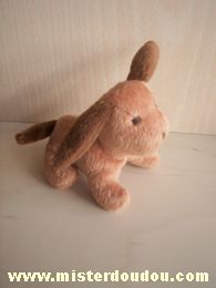 Doudou Chien Corolle Marron 