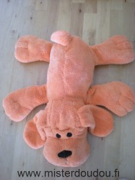 Doudou Chien Credit agricole Orange 