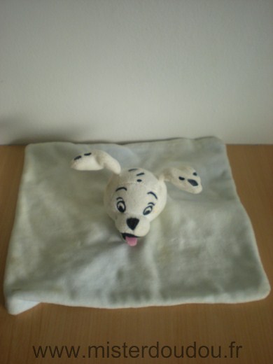 Doudou Chien Disney Bleu clair chien dalmatien 