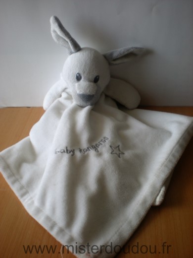 Doudou Chien Early days Blanc gris  etoile 