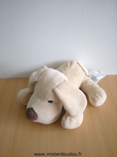 Doudou Chien H et m Beige 