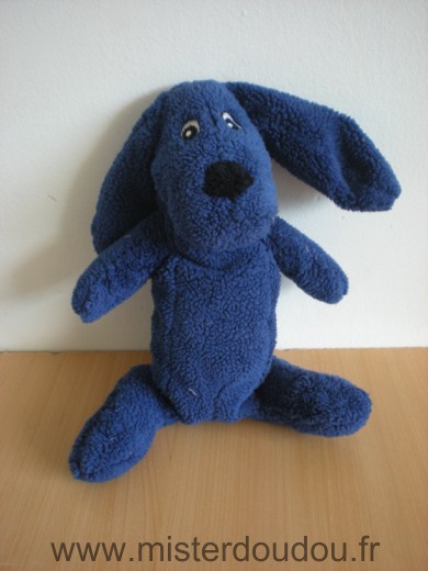 Doudou Chien Ikéa Bleu 