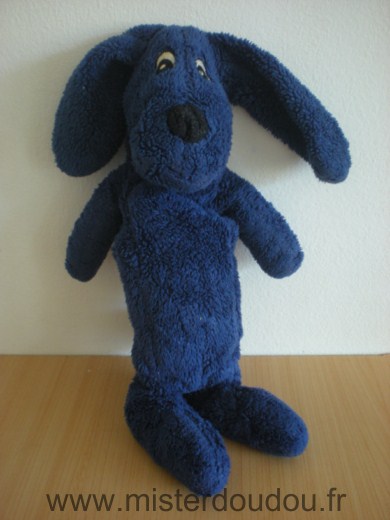 Doudou Chien Ikéa Bleu marine 