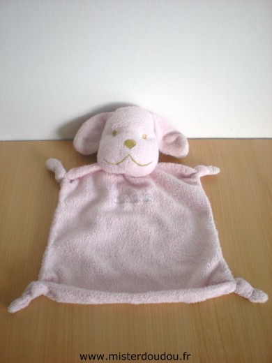 Doudou Chien Ikks Rose 