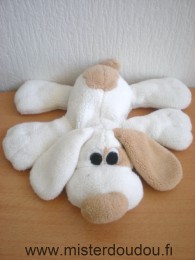 Doudou Chien L dake Blanc marron 