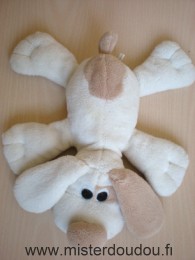 Doudou Chien L dake Ecru beige 