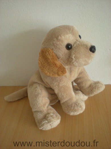 Doudou Chien Lascar Beige 