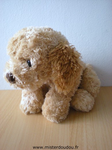 Doudou Chien Lascar Marron 