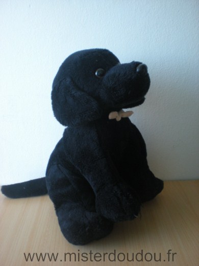 Doudou Chien Lascar Noir 