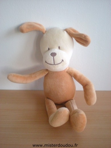 Doudou Chien - Marque non connue - Beige marron 