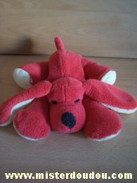 Doudou Chien Mildy Rouge (vertbaudet?)