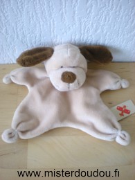 Doudou Chien Nicotoy Beige 