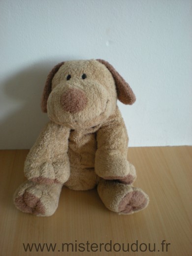 Doudou Chien Nicotoy Marron 