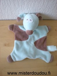 Doudou Chien Orchestra Bleu marron 