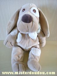 Doudou Chien Priscilla larsen Marron beige 