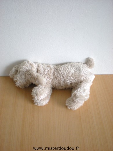 Doudou Chien Theophile et patachou Beige 