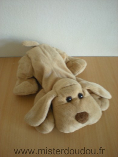 Doudou Chien Toys r us Allongé beige 