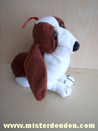 Doudou Chien - marque non connue - Blanc marron Billes pour les yeux et nez en tissus
marque eluz