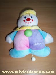 Doudou Clown Chicco Multicolore 