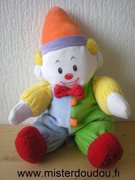 Doudou Clown Galeries lafayette Multicolore 