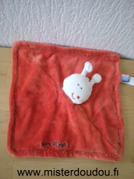 Doudou Coccinelle Sucre d orge Rouge blanc brodé sucre d'orge 