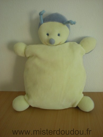 Doudou Coccinelle 0 Bleu vert 