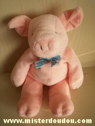 Doudou Cochon Marks et spencer Rose 