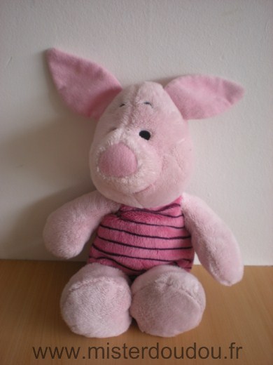 Doudou Cochon Nicotoy Porcinet rose disney nicotoy 