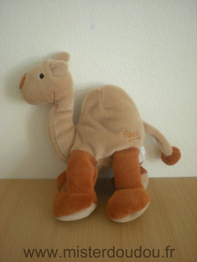 Doudou Dromadaire Tigex Beige marron 