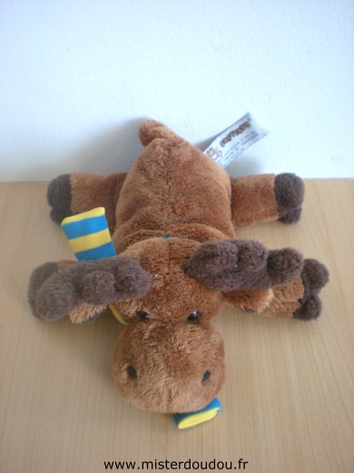 Doudou Elan Softtoys Marron 