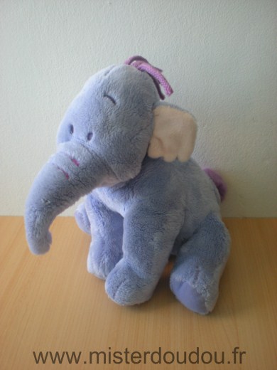 Doudou Eléphant 0 Lumpy violet 
