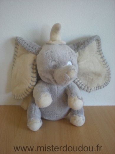 Doudou Eléphant Disney Dumbo gris marque simba dickie 