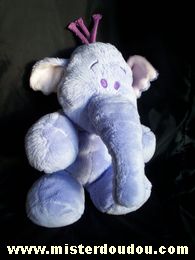 Doudou Eléphant Disney Mauve Sans étiquette, marque disney ?