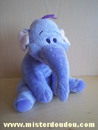 Doudou Eléphant Disney Violet Pas d etiquette, marque disney